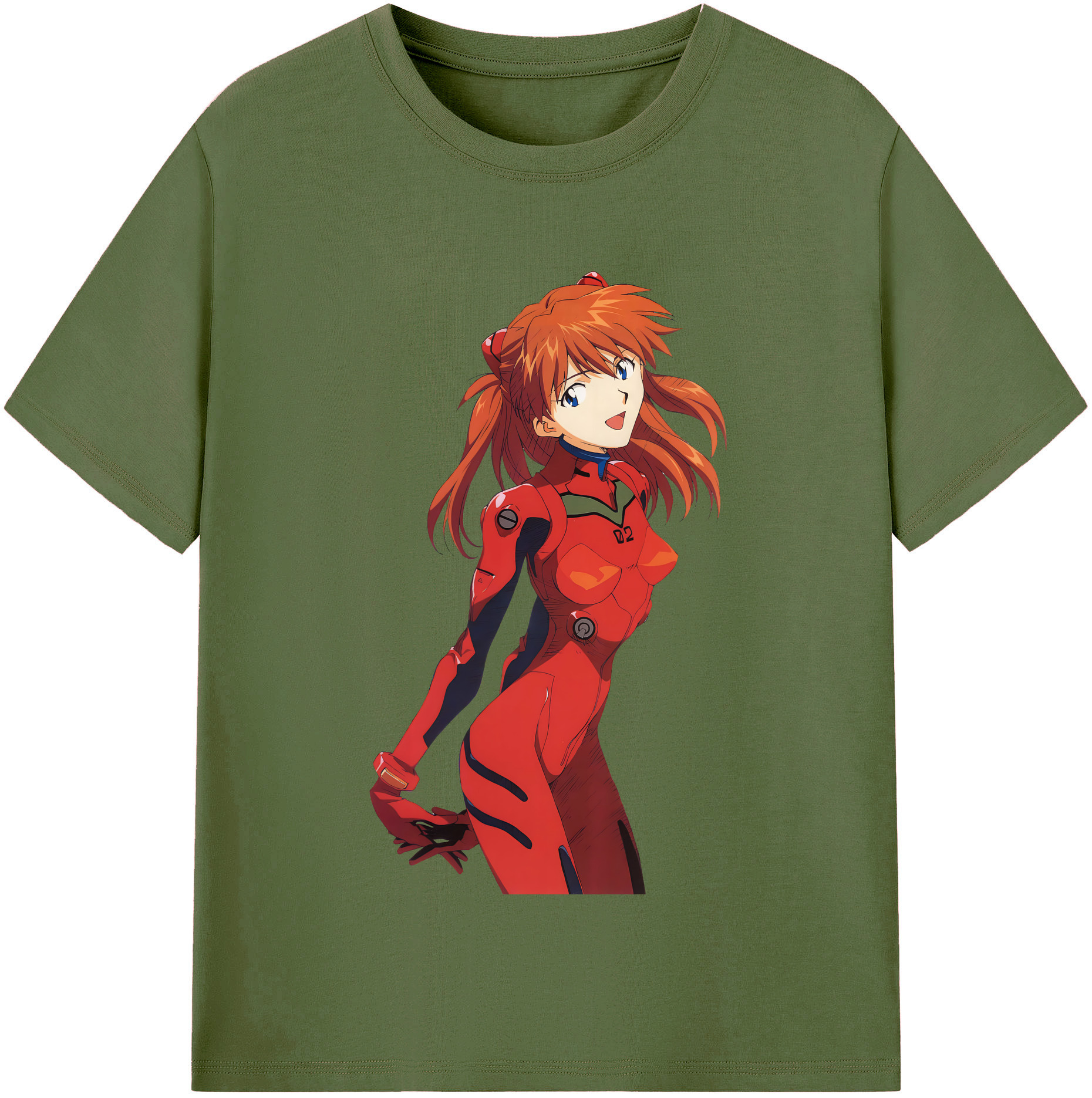 （画像用） EVA 新世紀エヴァンゲリオン 綿100％半袖Tシャツ（フロントプリント）